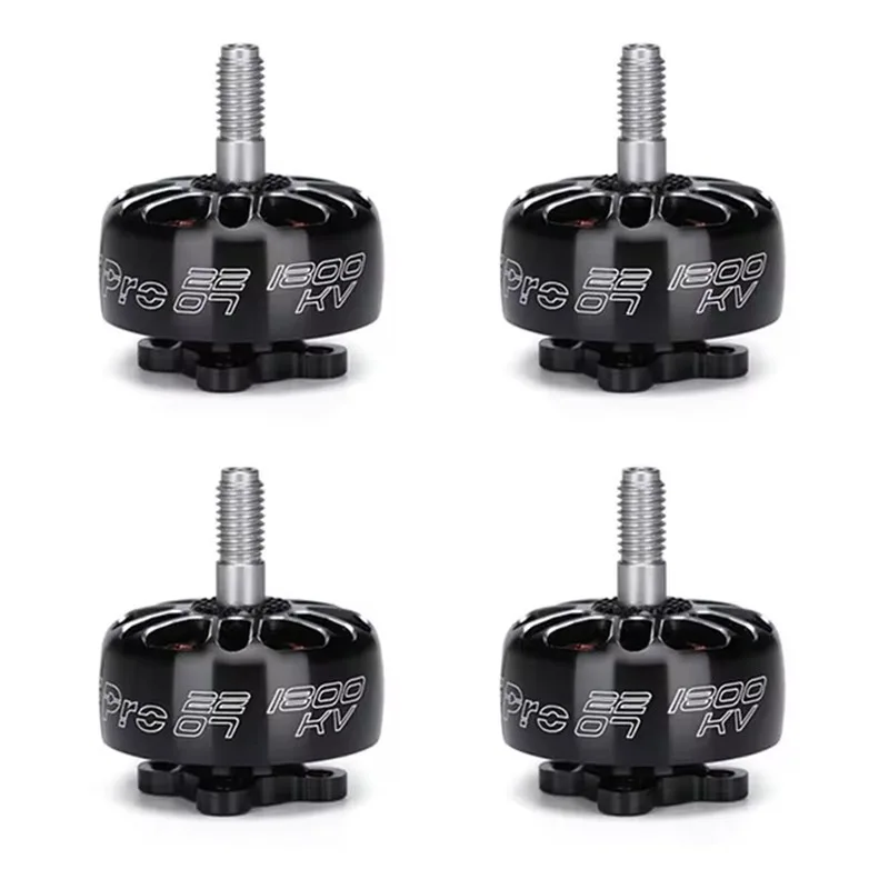 

IFlight XING-E Pro 2207 Бесщеточный двигатель 1800KV/2450KV/2750KV 2-6S 4 мм полый вал для 5-дюймового FPV дрона DIY аксессуары