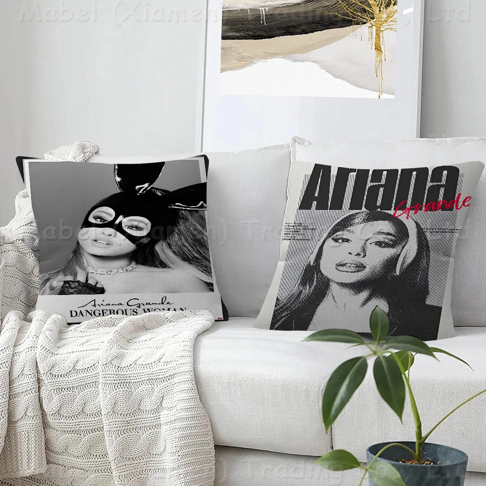 A-Ariana G-Grande Cushion Cover 30x50 Polyester Sofa Cushions Decorative Throw Pillows Home Decoration Pillowcover