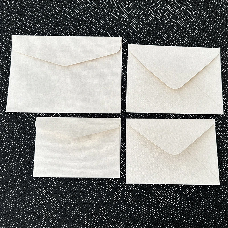 30pcs/lot White Texture Pattern Envelope 17.5x12.5cm 250g High-grade Retro for Invitations Postcards Wedding Business Letters