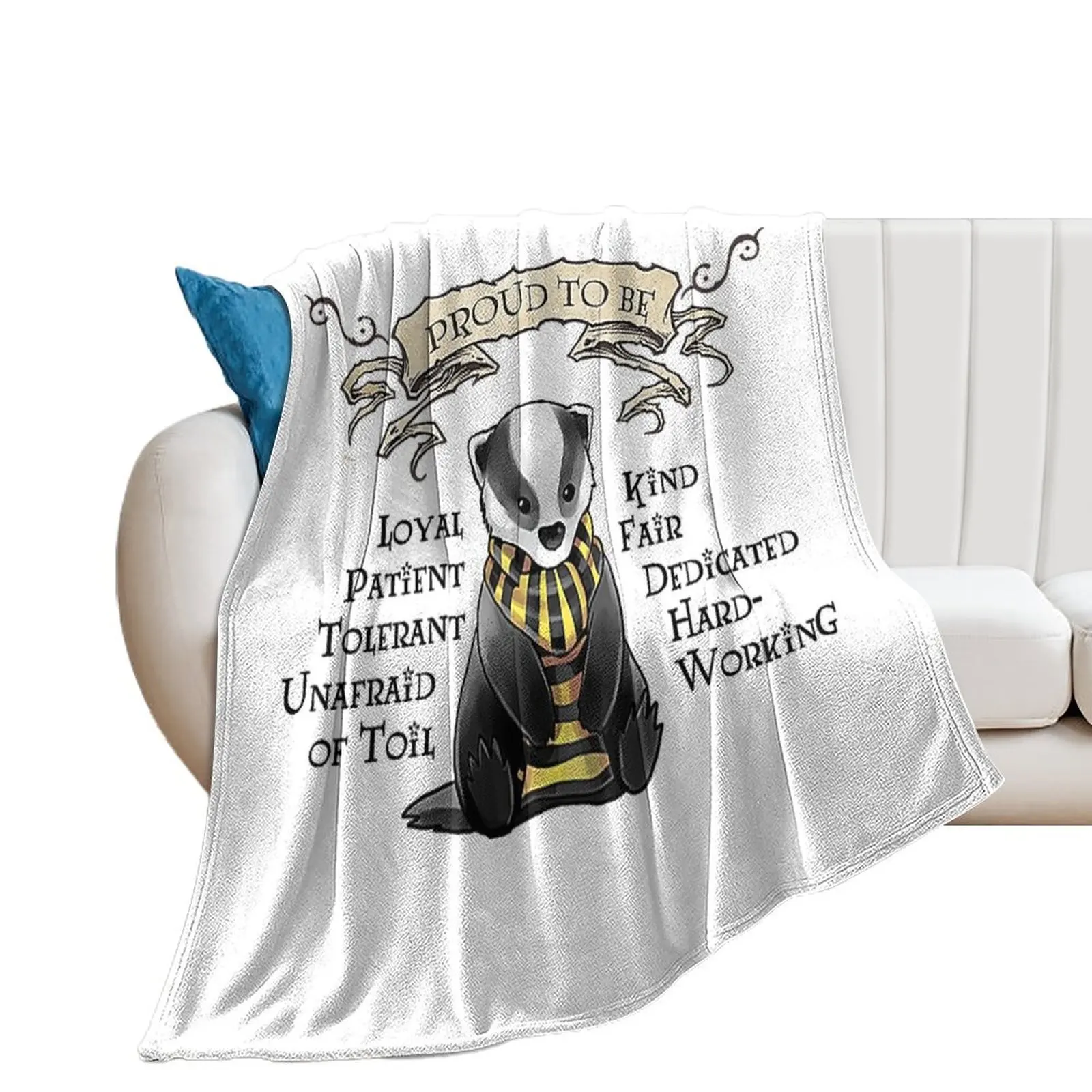 

Proud to be Throw Blanket Hairys Multi-Purpose Bed Fashionable Bed linens Blankets