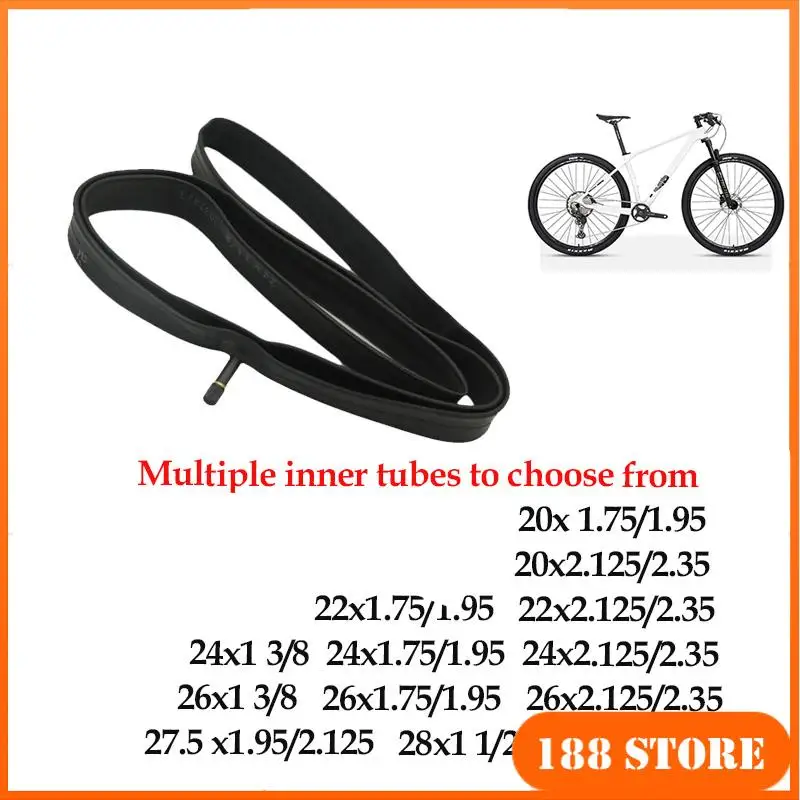 20/22/2426/27.5/28/1.75/1.95/2.15/2.35 Multiple Options for Inner Tubes for Bicycles and Mountain Bikes