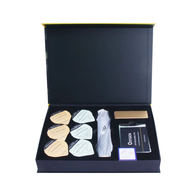 Heimgebrauch Handheld Mini CO2 Sauerstoff Blase Stift Kits für Haut Bleaching Anti Aging Sauerstoff Gesichts Maschine