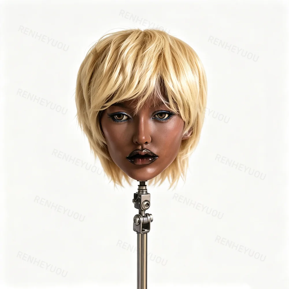 

Used for displaying silicone wig models, 1:1 silicone models, human-shaped doll accessories, and live female models