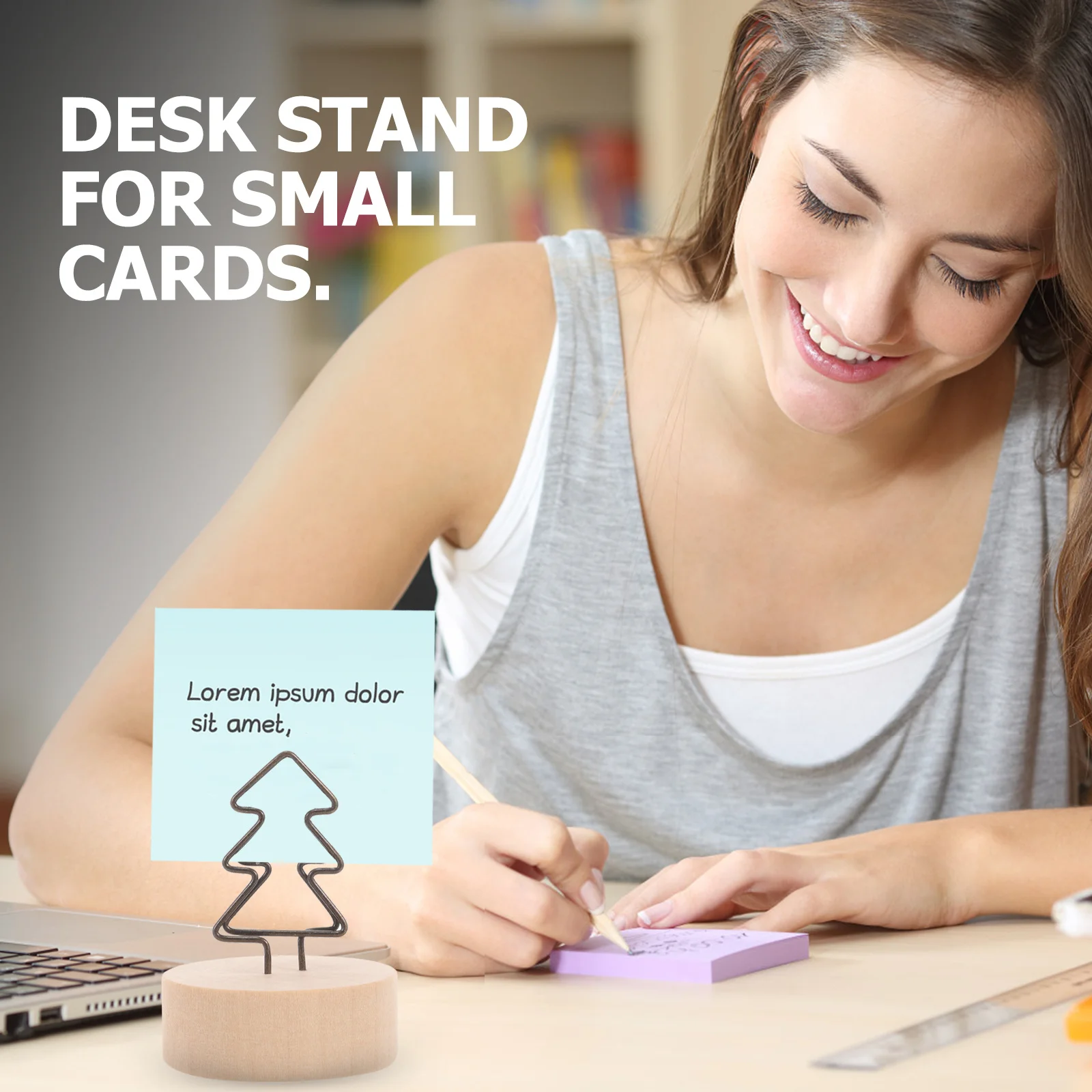 

4Pcs Memo Holder Photo Clip Desktop Organizer Place Card Stand for Wedding Party Table Number Display Note Storage Decorative