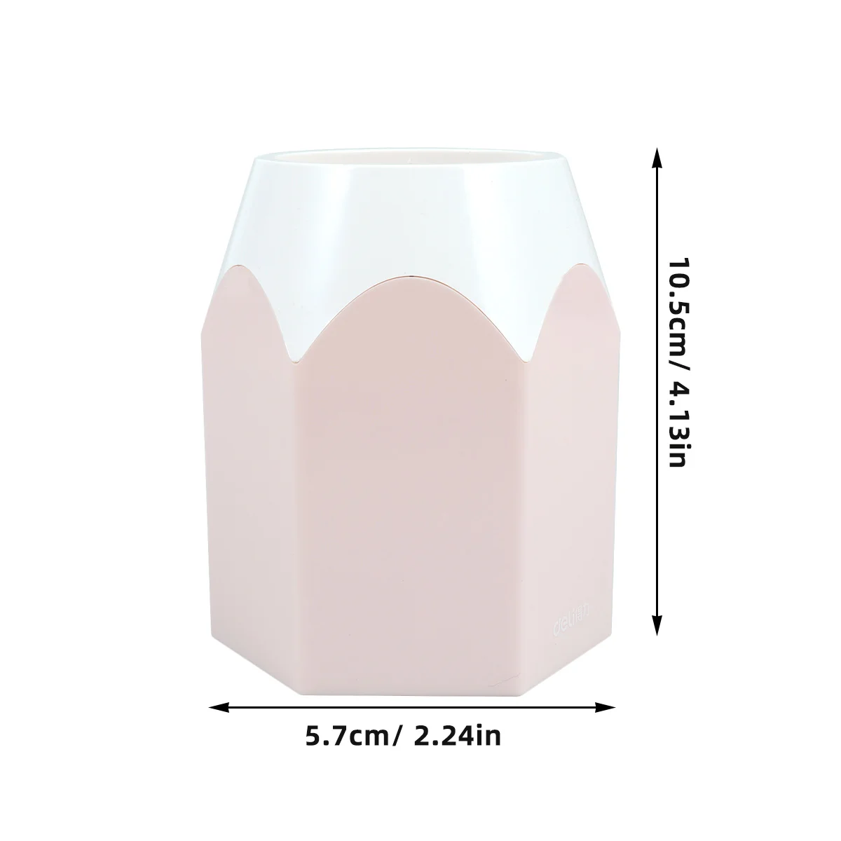 Pen Holder Makeup Brush Vase Pencil Organizer Bright Pot Container Large Popular