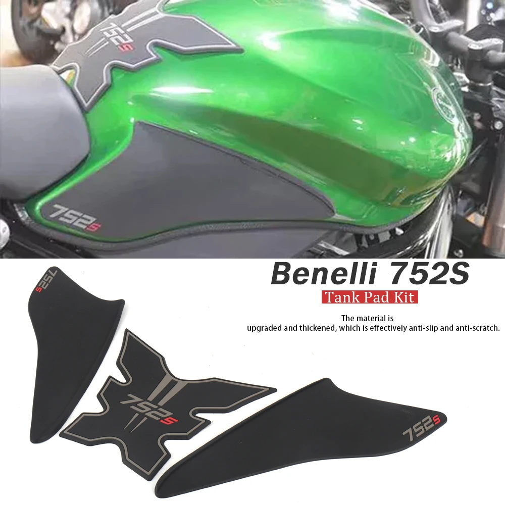 

For Benelli 752S 752s Motorcycle Accessories Tankpad Anti-slip Tank Pad Sticker Protection Side Traction Pad 752 S