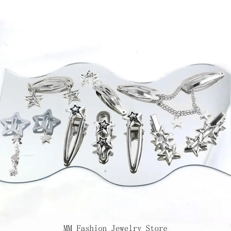 

D0UB 10Pack Star Hair Pin