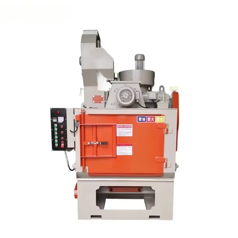 XL 2 high-quality electric, control gearbox motor, wear-resistant, drum-type automatic sandblasting machine, deburring