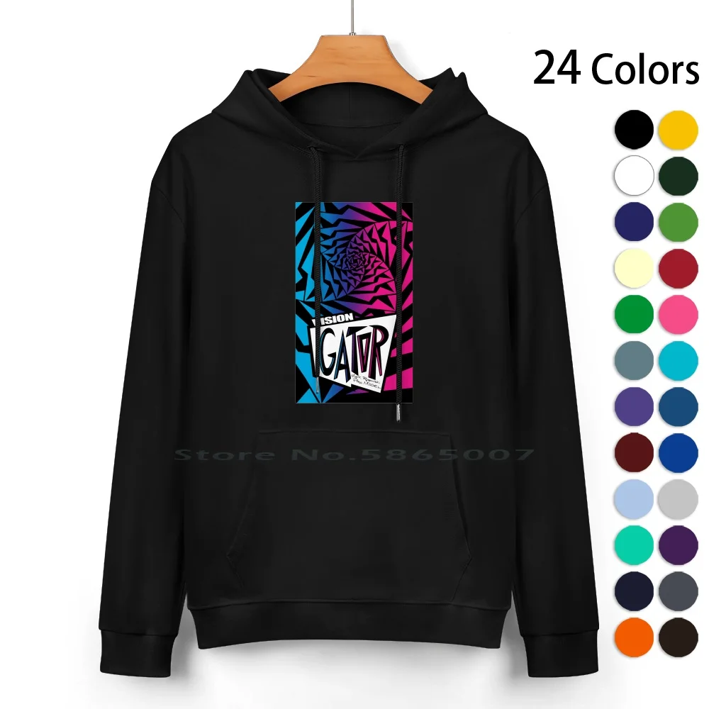 

Vision Gator Pure Cotton Hoodie Sweater 24 Colors Vision Mark Gonzales Vision Gator Old School Skateboard Vision Street Wear