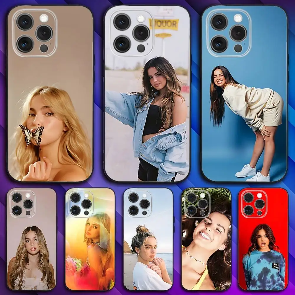 

A-Addisons Singer R-Rae Phone Case For iPhone 17,16,15,14,13,12,11,Pro,Max,Plus,X,XS,SE4,E,Mini,Soft Black Case