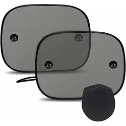 2Pcs Car Sunshade Covers Universal Windscreen Folding Visor Reflector Windshield Auto Window Sun Shade Protector Accessories
