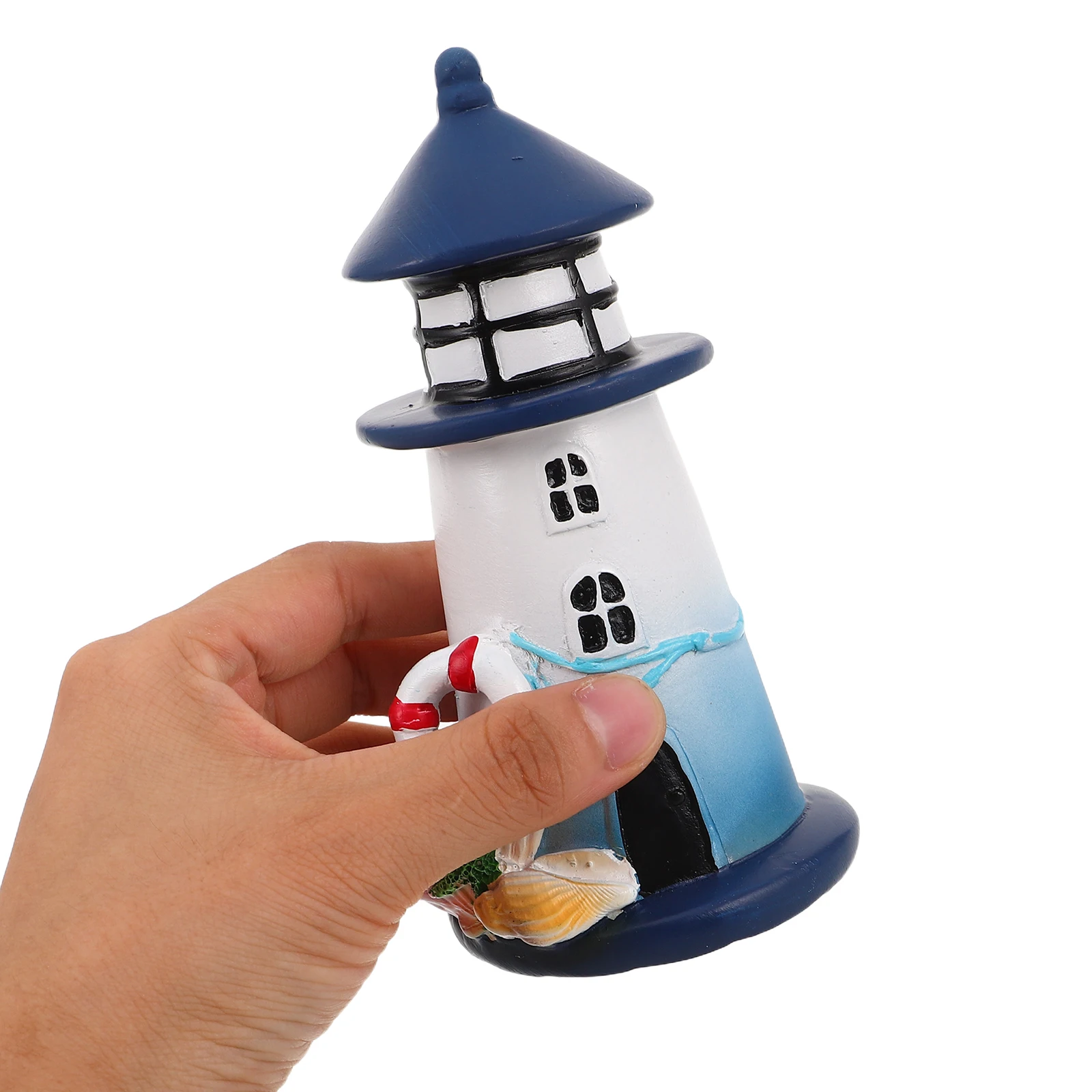 

Элегантный абажур из смолы, уличный сад, статуи солнечного света, пляжный тематический декор для газона, украшение для аквариума, прочный, простой в установке