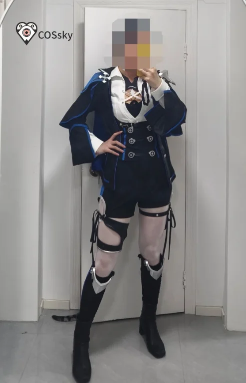 

Himeko Polar War Blade Honkai Star Rail Cosplay Costume Handsome male and female uniforms coat shorts shirts prop Halloween suit