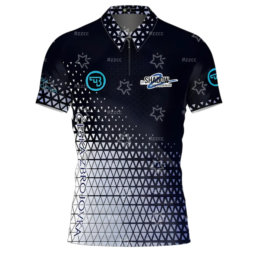 CZ Shadow 2 Competition Ready Zippered Polo Shirt Gift for pistol enthusiasts Sports Men's T-Shirt Children's Clothing Tee Woman