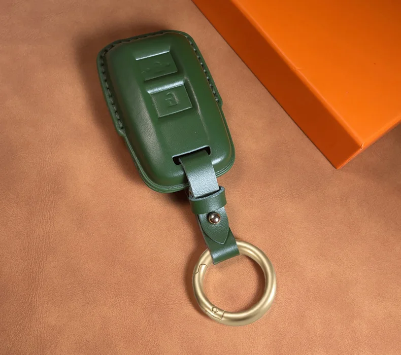 Autoschlüsseletui für Toyota Land Cruiser LC 70 71 76 78 79 LC70 LC71 LC76 LC78 LC79 Schlüsselanhänger-Abdeckung Shell-Halter Fob Bag Zubehör – Detail 6