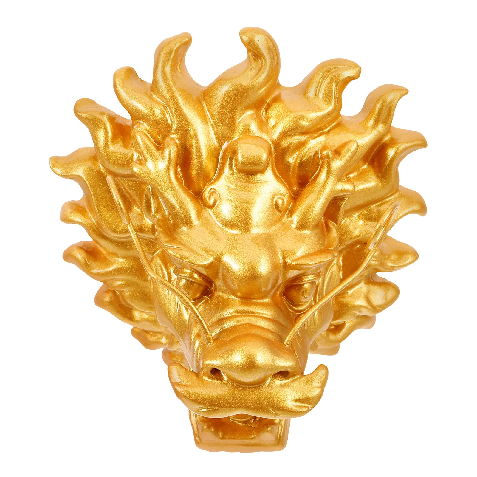 

Dragon Head Fountain Large Garden Water Outlet Outdoor Wall Fountain Decor for Backyard Landscape Resin Build Garden Decor