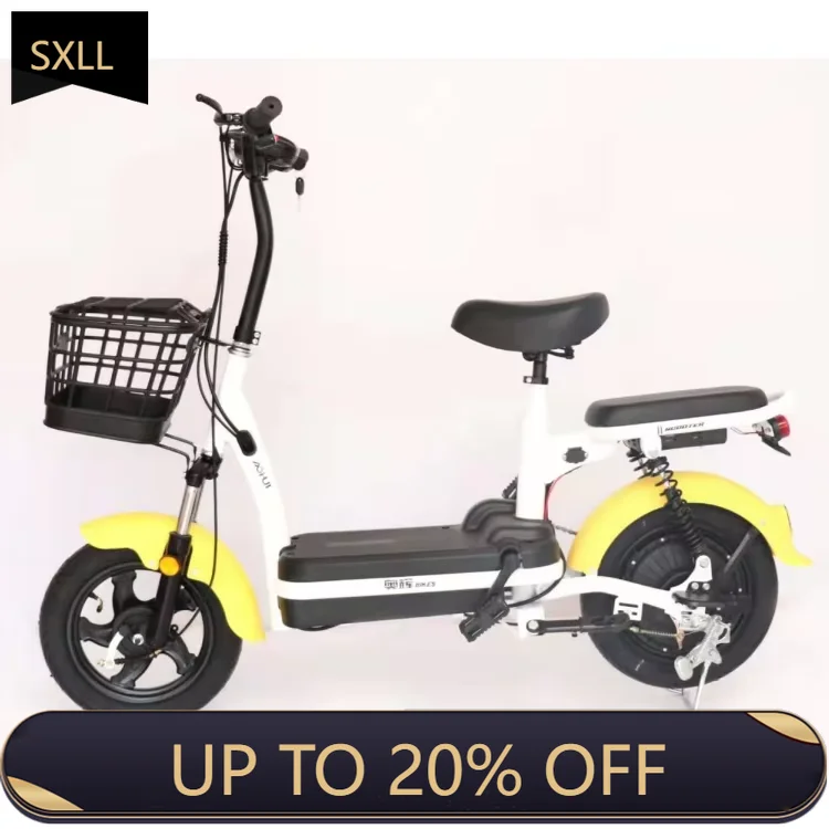 

SXLL Folding two-wheel electric scooter with lithium battery waterproof electronic brake, suitable for urban commuting