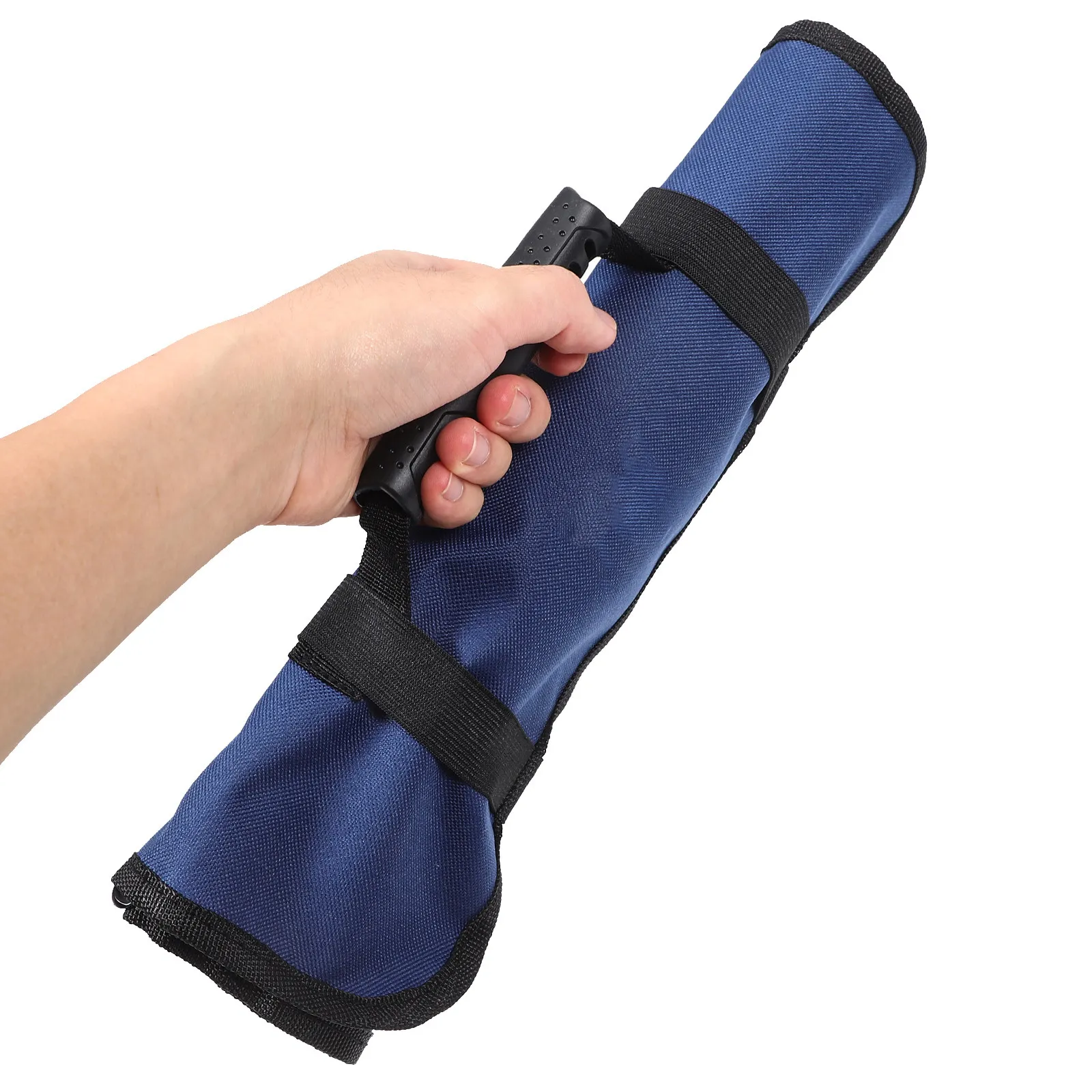 Multi-Functional Roll-Up Tool Roll Organizer Oxford Cloth Portable Hardware Storage Bag for Gardening Electrical Woodworking