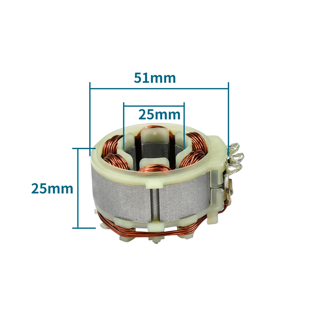 AC220-240V Armatura per WORX WU193 Martello Rotore Ancora Statore Bobina Accessori per elettroutensili