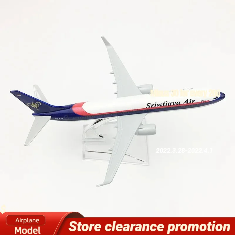 

16CM Alloy aircraft model stiviga airlines Boeing737 Diecast Aviation Plane Collectible Miniature Toys for Boys Dropshipping