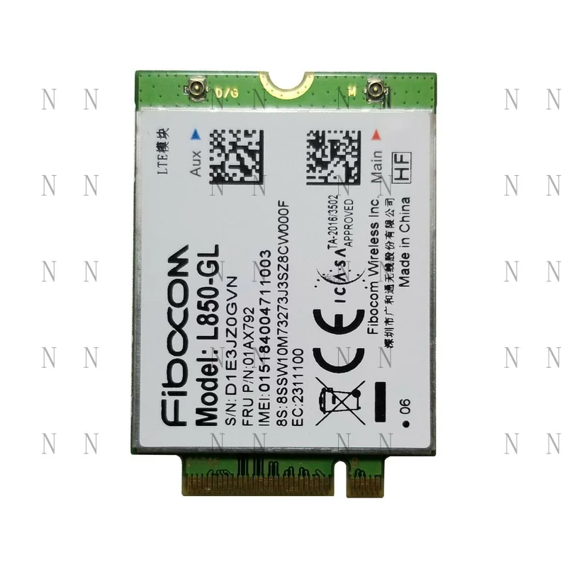 CR  WWAN L850-GL 4G LTE Card 01AX792 For Thinkpad X1 Yoga 4th Gen T495s X1 Yoga 3rd