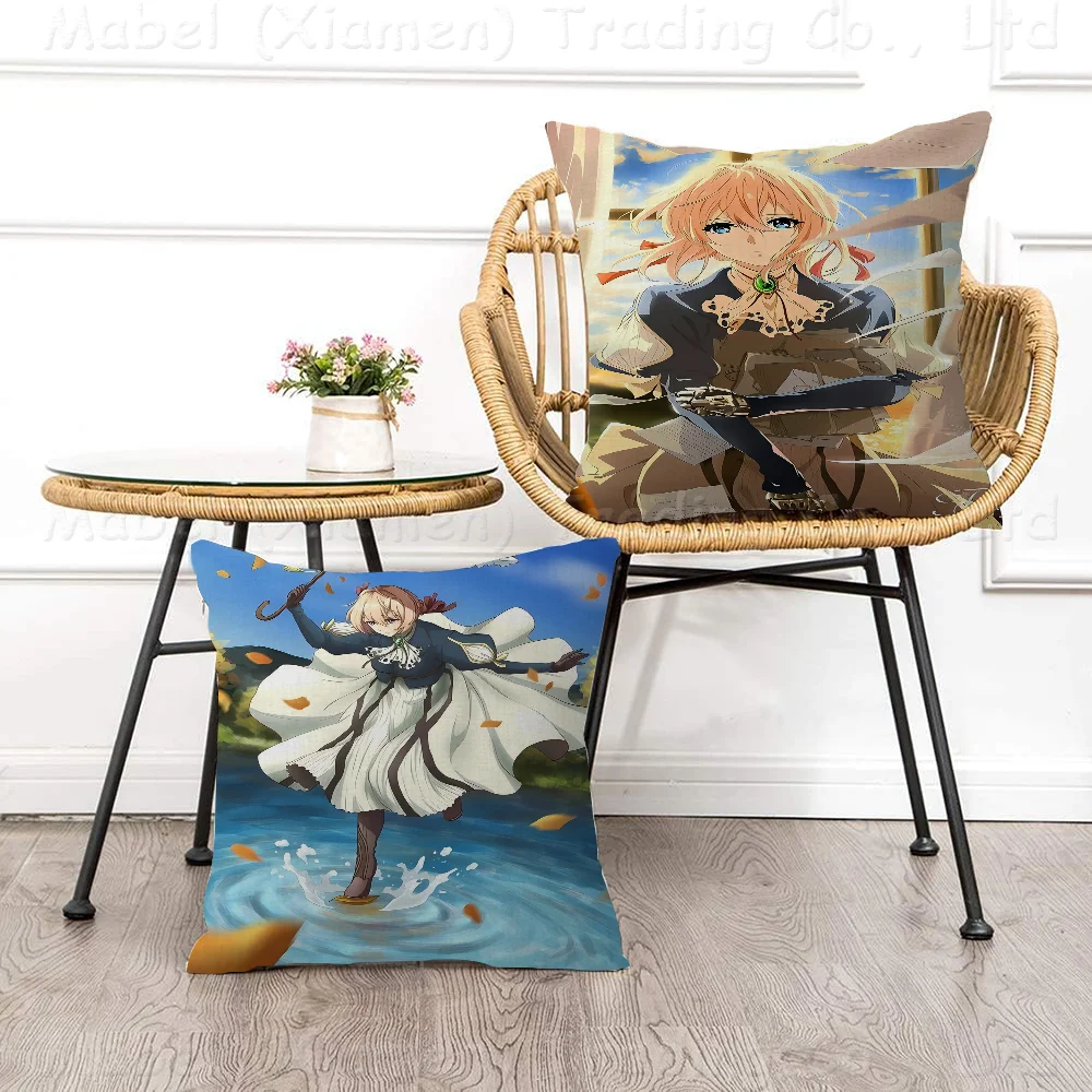 Anime Violet Evergarden Good Quality Prints And Posters Waterproof Paper Sticker Coffee House Bar Posters Wall Stickers