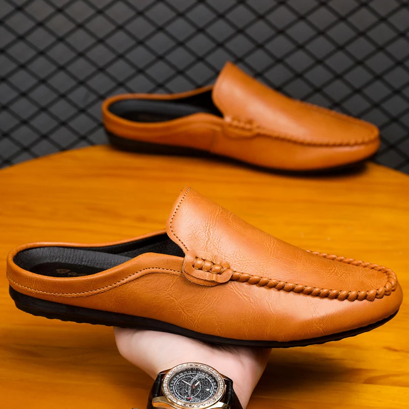 Breathable Casual Loafers Soft Interior Cut Foot Strain, Prevent Excess Sweat for Long Hour Outdoor Casual Strolling