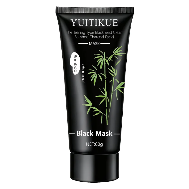 Personal Health Care Charcoal Black Mask  Bamboo 60 g - Tearing for Deep Clear Skin