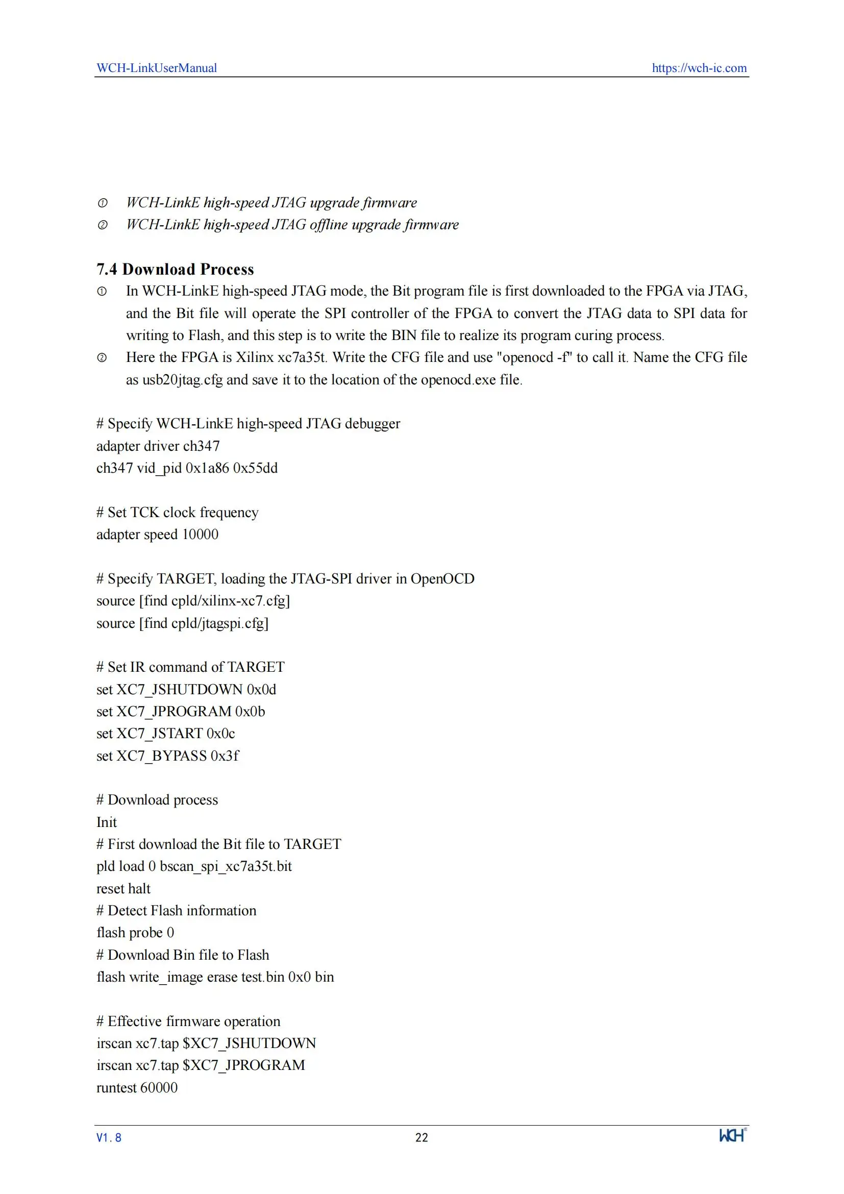 WCH LinkE Online-Download-Debugger unterstützt WCH RISC-V-Architektur MCU/SWD-Schnittstelle ARM-Chip 1 serieller Port zum USB-Kanal – Detail 22