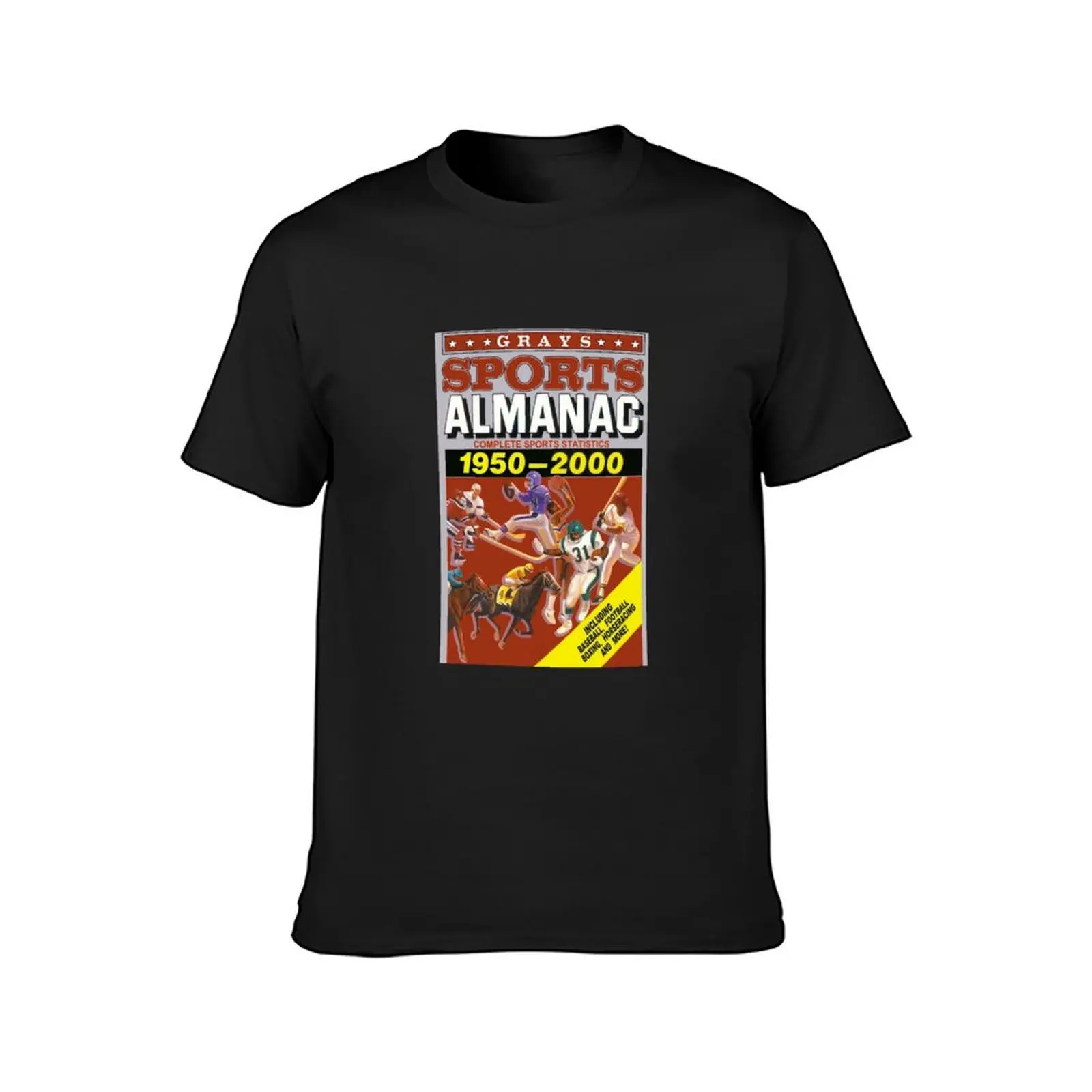 Back To The Future GRAYS SPORTS ALMANAC T-Shirt funnys summer top t shirts for men