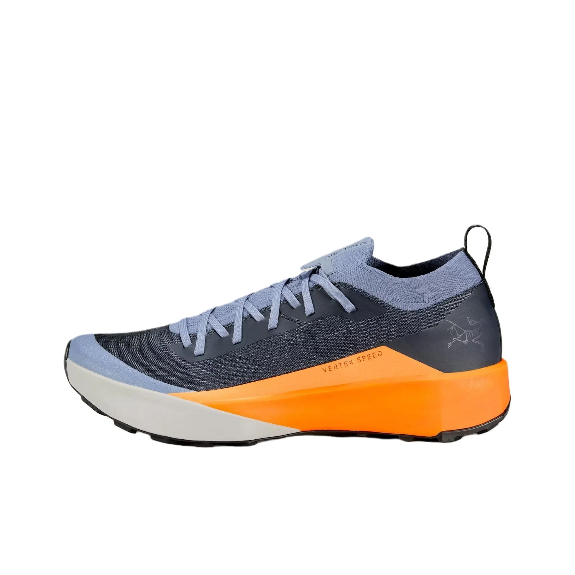 Arc'teryx VERTEX Trail Running Shoes Men's Black Orange Purple X000009715-Stratus/Carotene