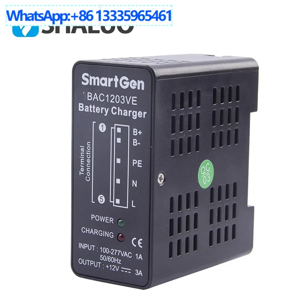 

BAC1203VE Mini Battery Charger Smartgen Lead Acid Battery Automatic Float Charger