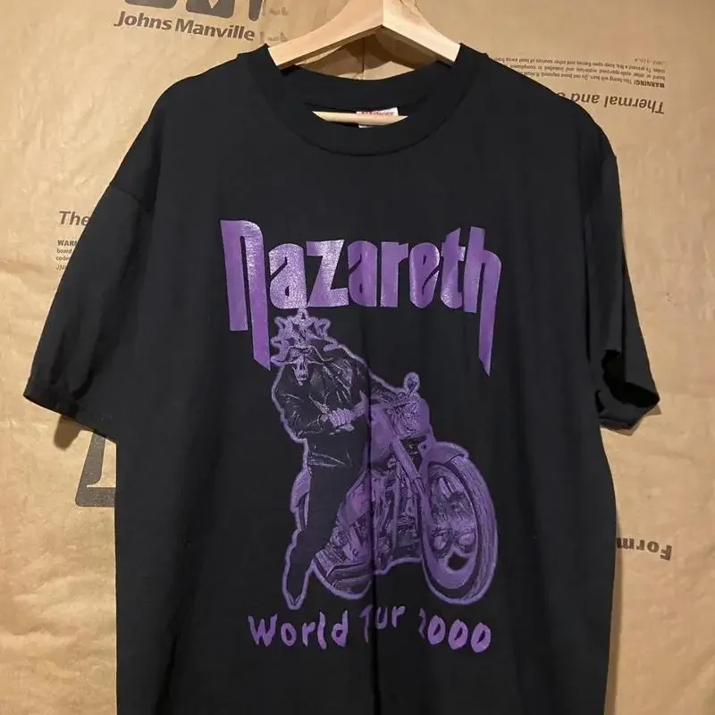 Nazareth Tour 2000 T shirt Band Concert For Fan S to 5XL