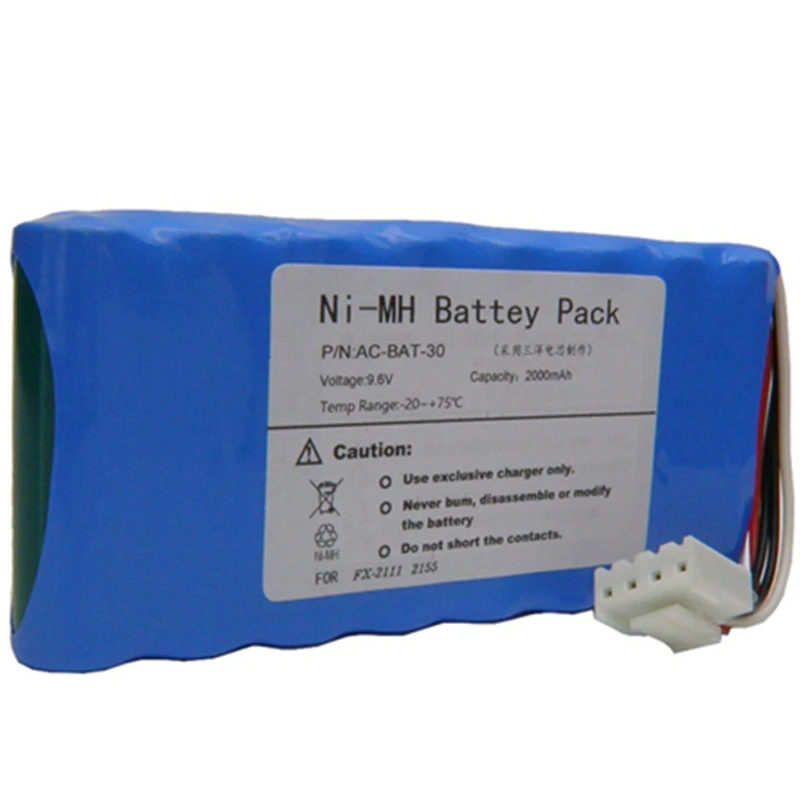 1pce 8-HRAAFD 9.6V FX-2111 FCP-2155 Lithium Battery Pack