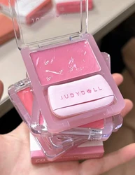 Judydoll Water Light Blusher Cream Mirror Watery Moisturizing Gloss Texture Portable Multipurpose Expanding  With Puff
