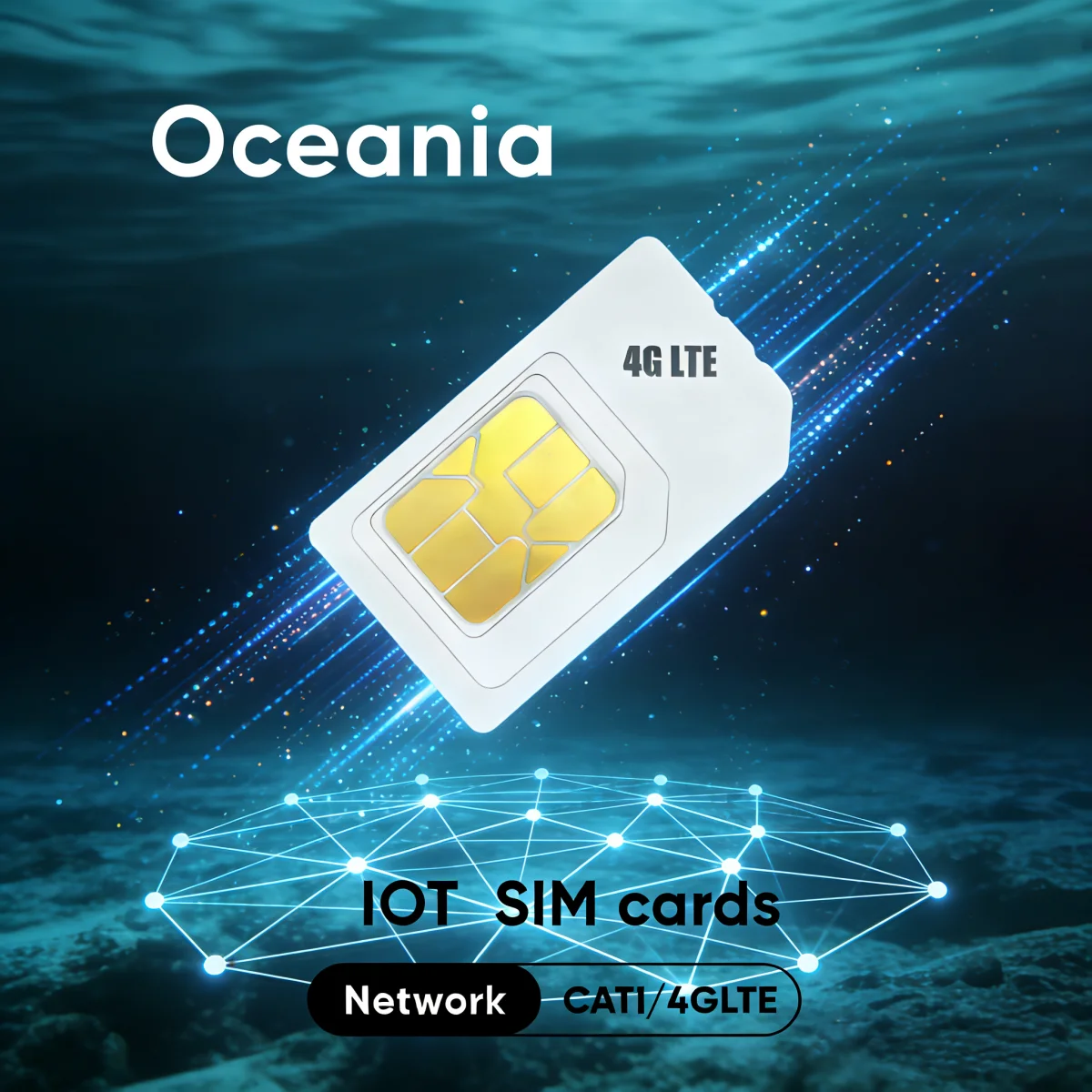 4G CAT1 SIM Card Data Compatible, for IoT Devices Vending Machine, Express Locker, Locator Sharing Device, Asia Universal, 360M​