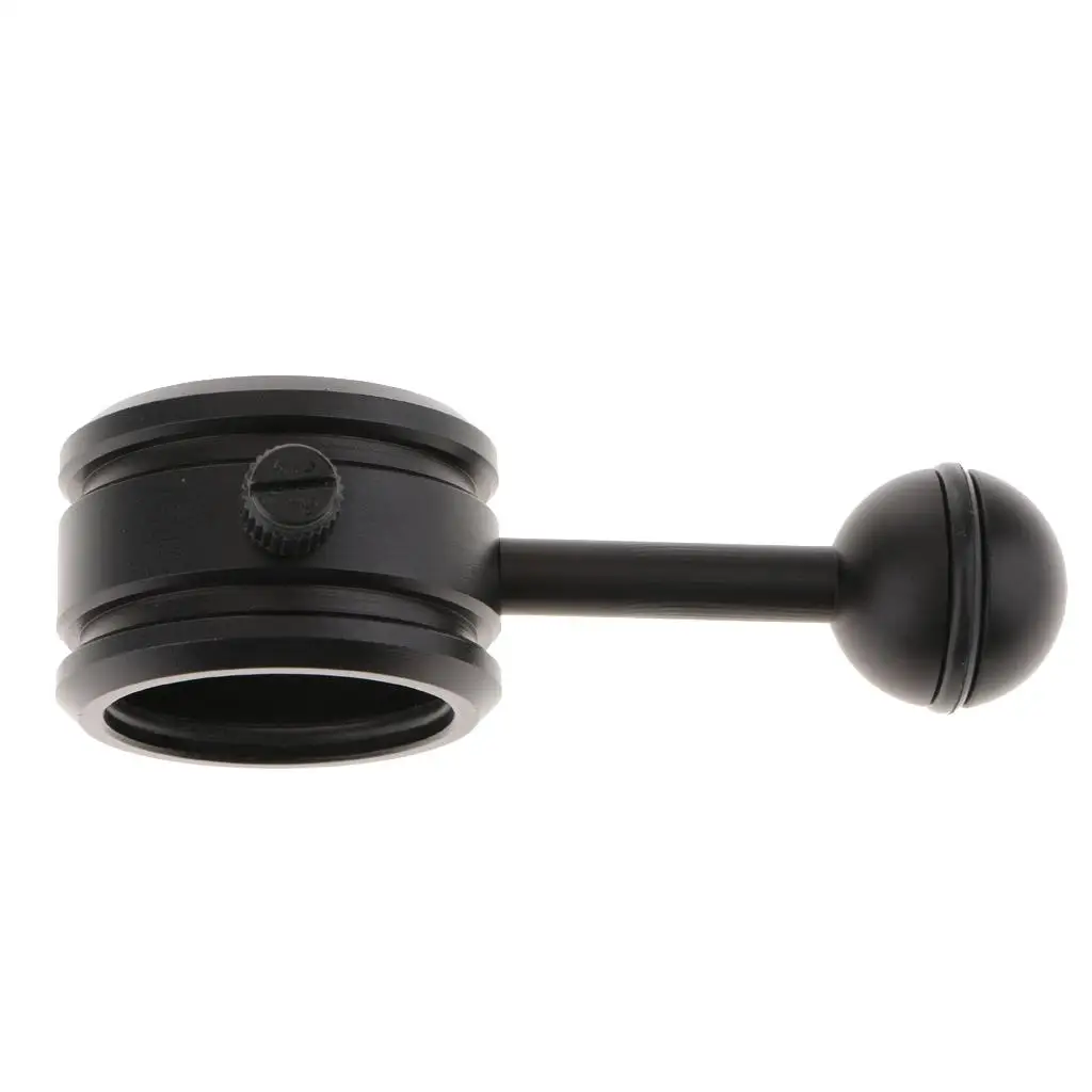 High Precision Ball Joint Flashlight Holder Clip for Diving Photography Lamp Arm Video Light Bracket