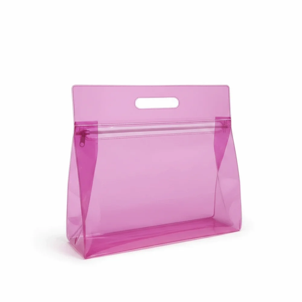 Zipper Design Travel Toiletries Bag Thickened Material Large Capacity Wet Dry Separation Bag Waterproof Organizer Bag