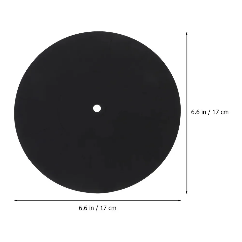 1pc Acrylic Turntable Slip Mat 12'' Acrylic Slip Mat For Phonograph Turntable Vinyl 3MM Anti-static LP Mat Turntable Accessories