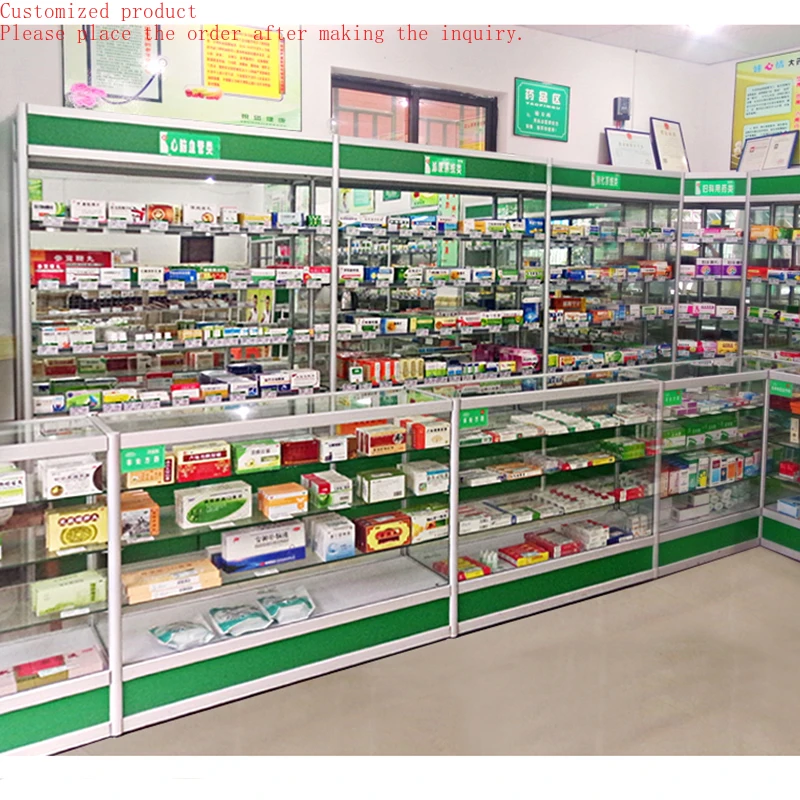 

Custom.Medicine Display Rack/pharmacy Shop Counter Design/medicine Cabinet Medicine