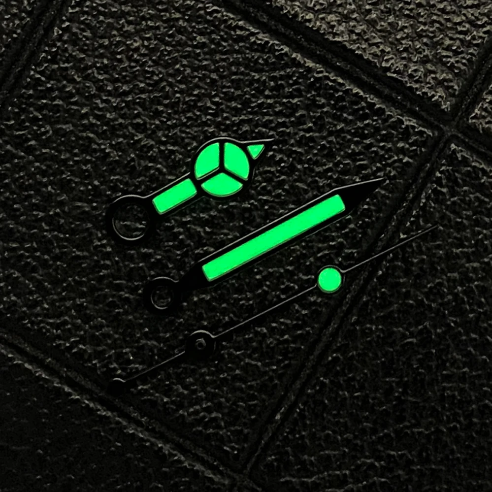 Watch pointer, watch accessory, noctilucent green glow, suitable for NH35 NH36 movement modification kit