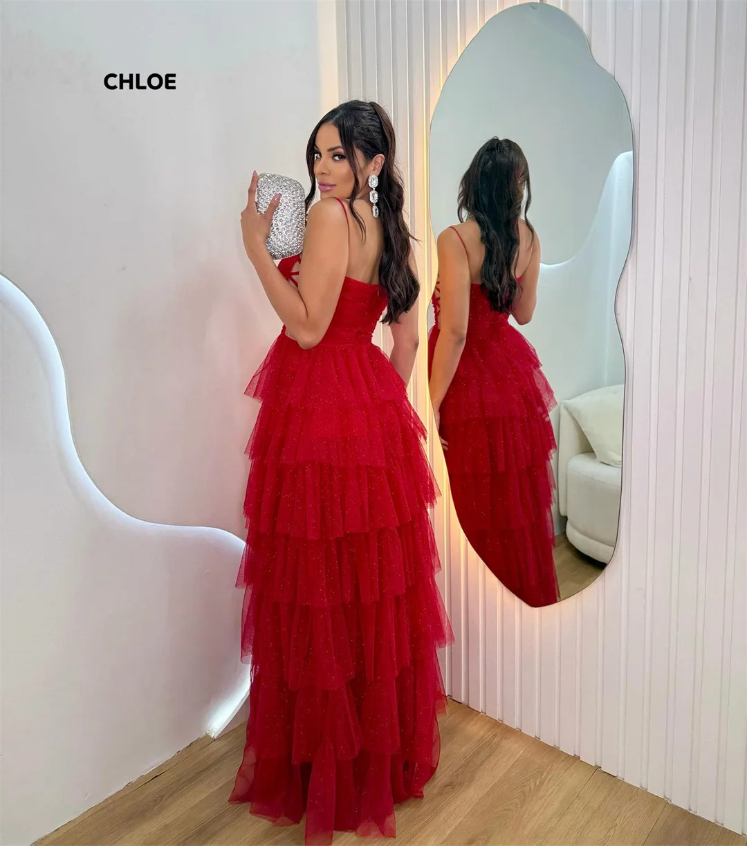 Robe longue élégante sur mesure, épaules dénudées, robes de soirée élégantes pour femmes, ligne A, sans manches, pour bal de promo, 2024