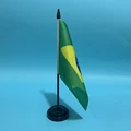 Black plastic pole