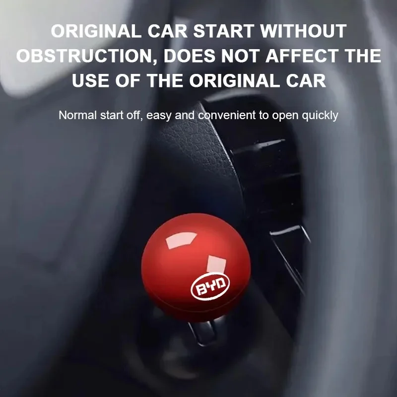 

Car Engine Start Button Rocker Lever Cover for BYD Seal Dolphin Yuan Plus Seal U Frigate 07 Colors Stylish Interior Accessory