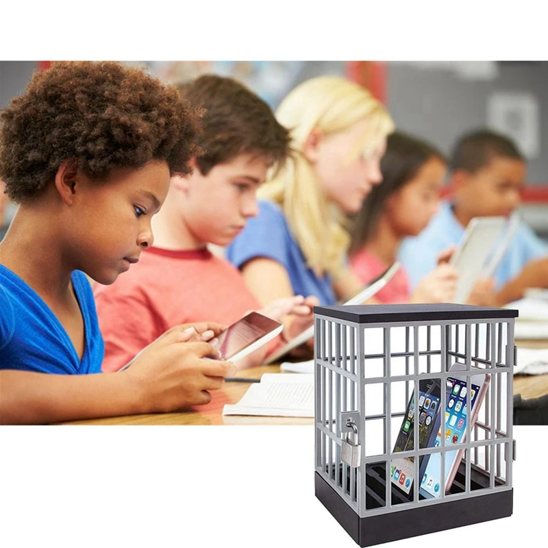 N15R-10X Metal Lock Box Cell Phone Lock Box Cell Phone Jail Lock Safe Cell Phone Cage