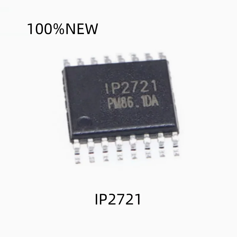 (10 Pieces) 100% New Ip2721 Ip2721-Max12 Tssop-16 Pd3.0 Fast Charging Protocol Charging Chip Ic