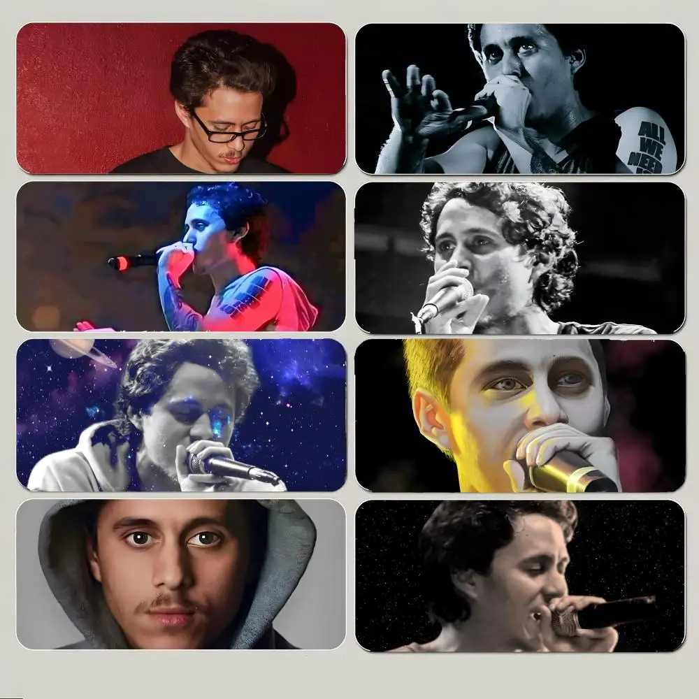 C-Canserbero Singer Star Mouse Pad Large Gaming Mousepad with Thick Stitched Edge Non-Slip Desk Mat