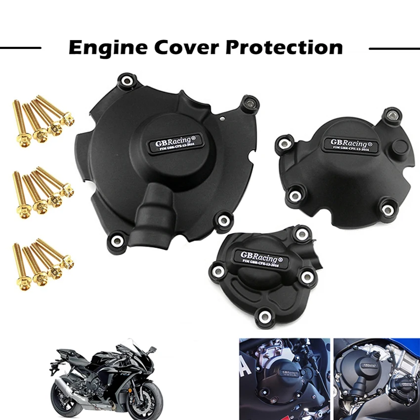 Motorcycles Engine Cover Protection For GB Racing For R1 R1M R1S 2015 2017 2018 2019 2020 2021 2022 2023Engine Covers Protectors