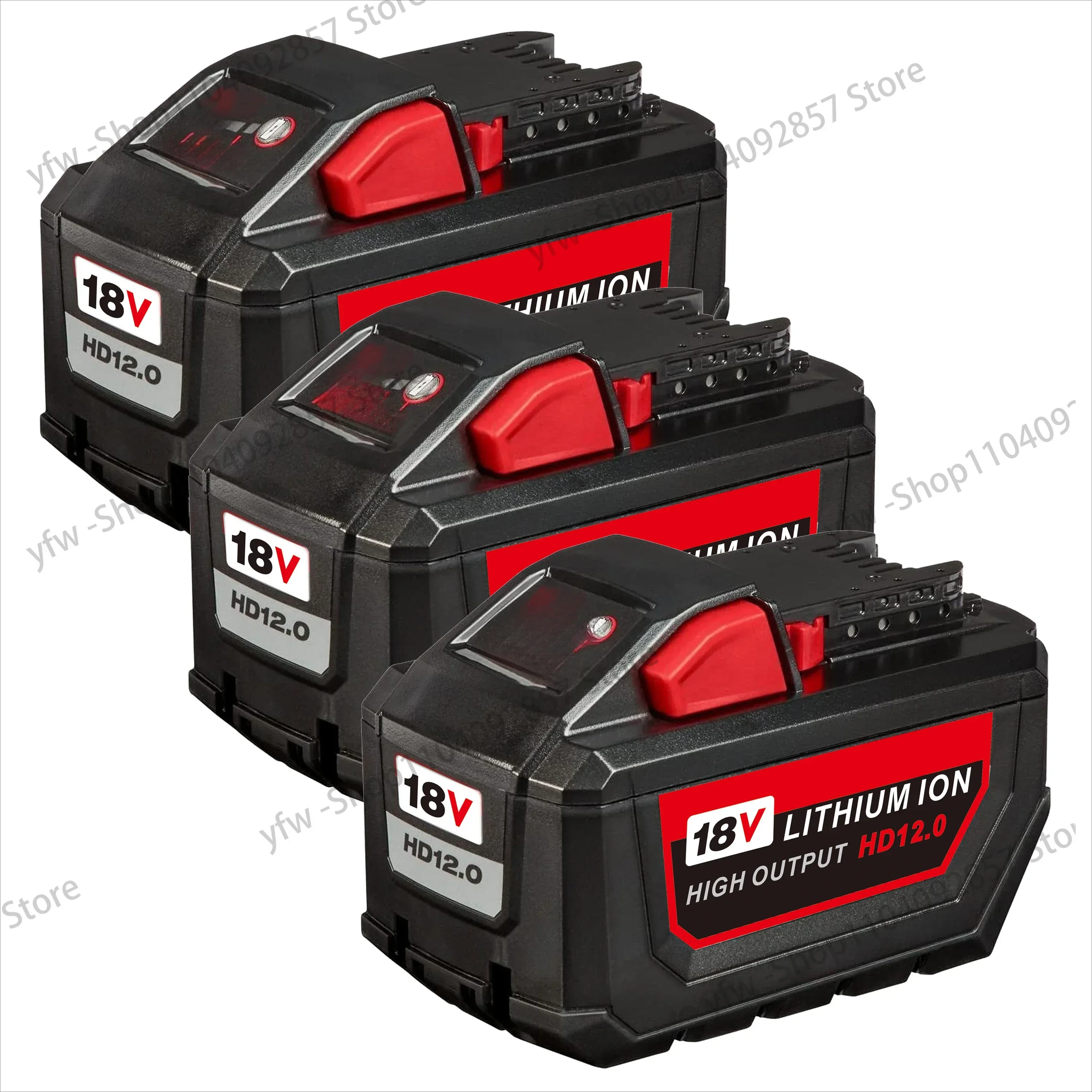 Factory Price M18 18V 12.0Ah Battery 12000mah 12Ah Makit Tool  BL1890 Dewal  DCB209 Ryob P108 Bosc BAT618