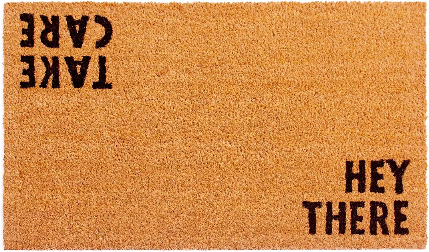 

Coir Doormat with Vinyl Backing for All-Season Use, 17x29 Inches